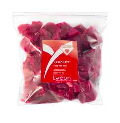 LYCON LYCOJET - RUBY wosk na gorąco z połyskiem, 100 g (w woreczku)