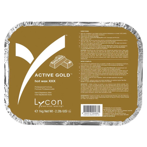 LYCON ACTIVE GOLD HOT WAX, 1 kg