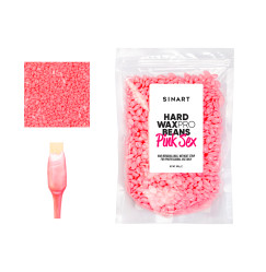 Wosk granulowany do depilacji Sinart HARD WAXPRO BEANS / PINK SEX (różowy), 300 g