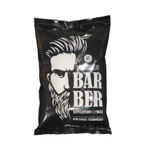 Wosk granulowany do depilacji męskiej Simple Use / BARBER, 800 g