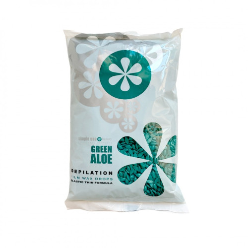 Воск гранулированный Simple Use / Green Aloe, 800 г