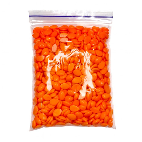 Film wax in granules ItalWax Top Line - Coral, 100 g (zip-lock bag)