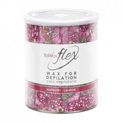 Воск теплый в банке для депиляции ItalWax FLEX / Малина (Raspberry), 800 мл