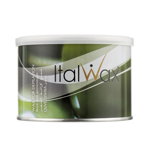 Ciepły wosk w słoiczku do depilacji ItalWax / Oliva, 400 ml