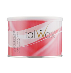 Warm wax in a jar for depilation ItalWax / Rose, 400 ml