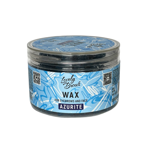 Воск в гранулах для бровей и лица Lovely Brows / Azurite, 100 г (баночка)