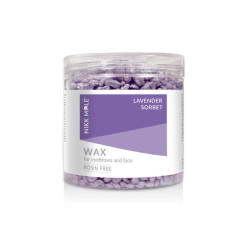 Віск у гранулах для брів та обличчя Nikk Mole / Lavender Sorbet, 100 г (баночка)