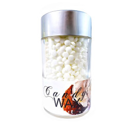 Віск у гранулах синтетичний з оліями Permanent lash&brow / Candy Wax / КОКОС / баночка, 110 г