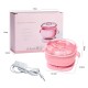 Воскоплав баночный Wax Warmer (100W, 400 мл) - силиконовый розовый - УЦЕНКА (мятая коробка)