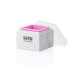 Professional wax melter Sculptor / MINI WAX WARMER (square mini) - pink bowl