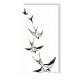 Temporary tattoo Tattooshka "Flight of a swallow" / T-118
