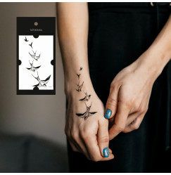 Тимчасовий тату Tattooshka  Політ ластівки  / T-118