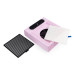 Manicure hood with HEPA filter BUCOS Cyclone V1 100W / pink