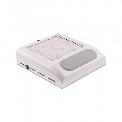 Вытяжка для маникюра SIMEI 858-8 с НЕРА-фильтром на 80W / белая