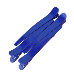 Hair clip matte straight / blue