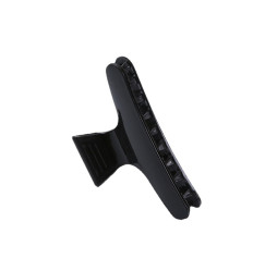 Hair clip plastic "crab" / black, 1 pc.