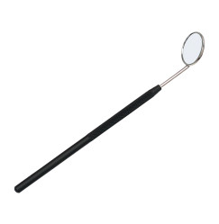 LUSTERKO do przedłużania rzęs, STALOWE, 2 cm – czarne