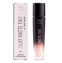 ZOLA x Valentina Lelyukh Liquid Eyeshadow - Silky Matte Tint - 01 Soft Beige