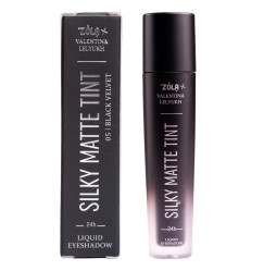 ZOLA x Valentina Lelyukh Liquid Eyeshadow - Silky Matte Tint - 05 Black Velvet