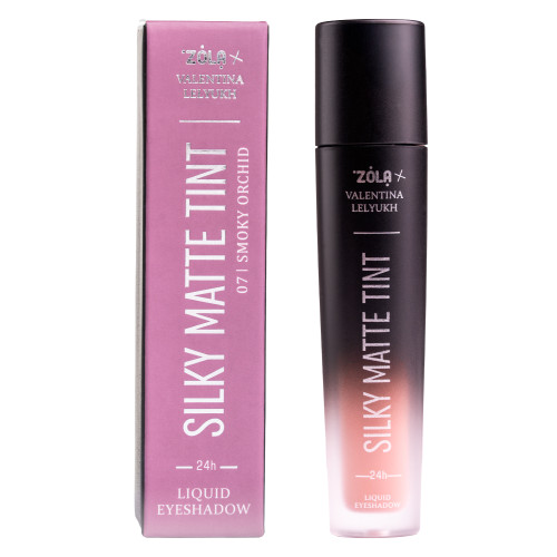 Рідкі тіні для повік ZOLA x Valentina Lelyukh - Silky Matte Tint - 07 Smoky Orchid