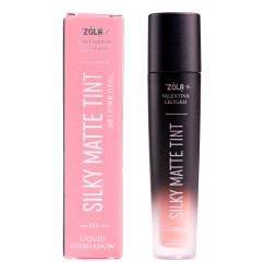 ZOLA x Valentina Lelyukh Liquid Eyeshadow - Silky Matte Tint - 08 Pink Opal