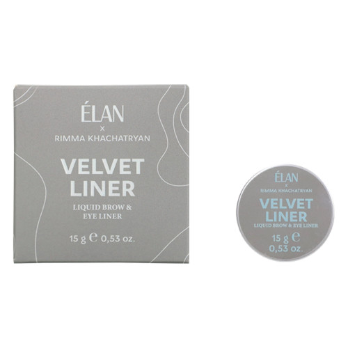 Жидкий карандаш для бровей и глаз ELAN х Rimma Khachatryan - VELVET LINER, 15 г