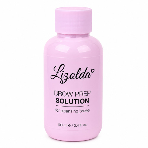Odtłuszczacz do brwi Lizolda - Brow Prep Solution, 100 ml