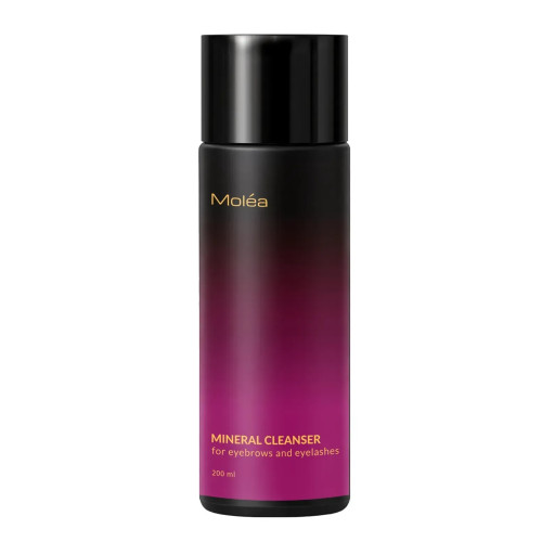 Обезжириватель для бровей и ресниц Molea - Mineral Cleanser, 200 мл